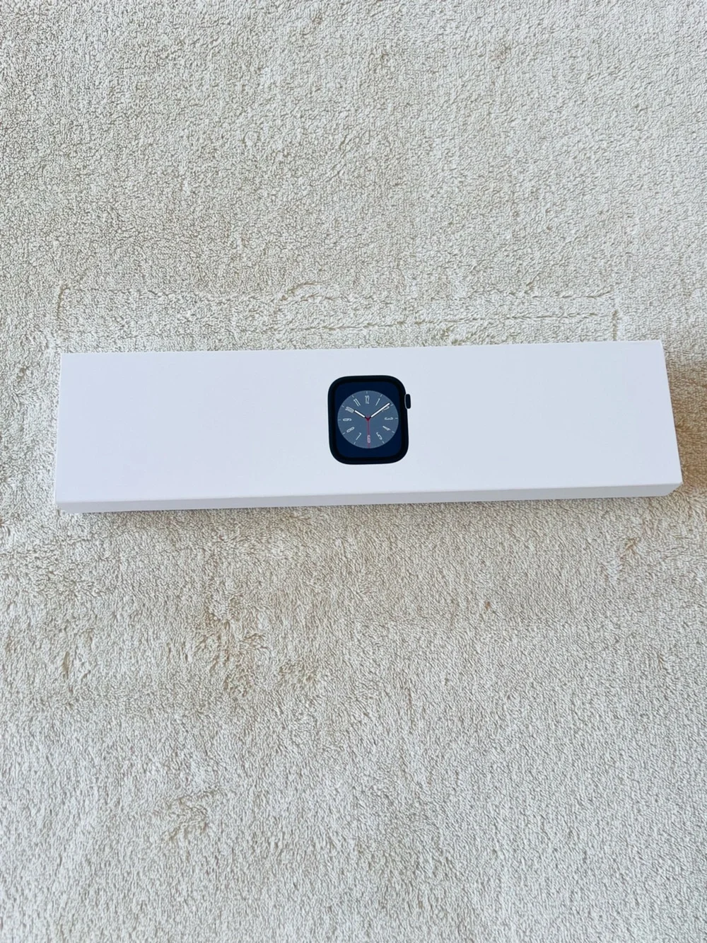Apple Watch Series 8 Midnight Aluminum Case, Midnight Sport Band, S/M, GPS